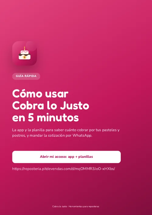 Guía Cómo usar en 5 minutos